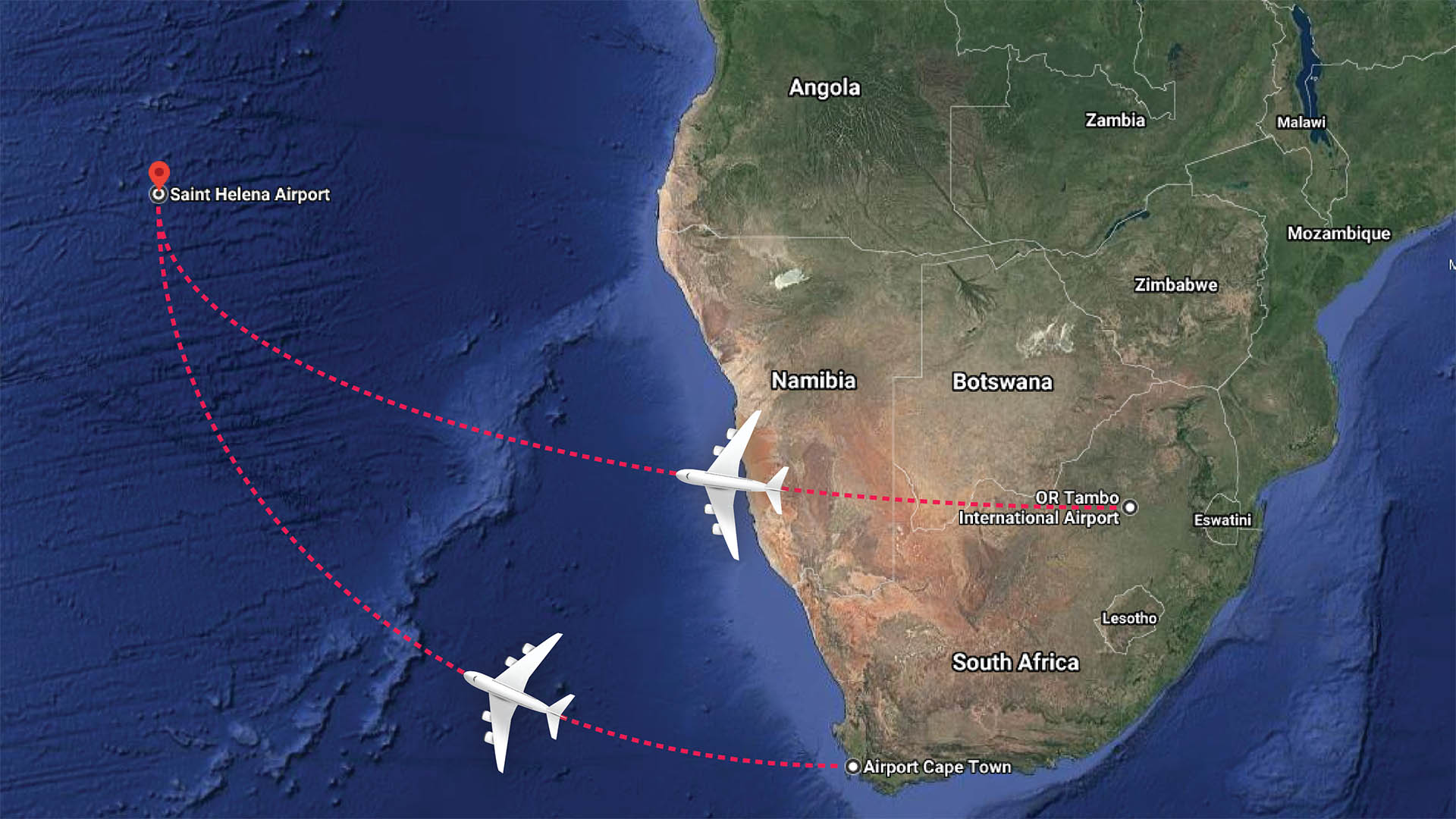 Cape Town-St Helena Flights Are Back!