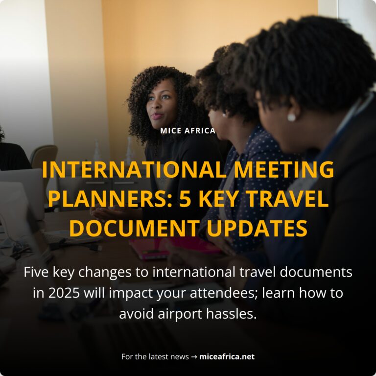 Five key changes to international travel documents in 2025 will impact your attendees; learn how to avoid airport hassles.